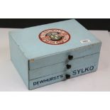 Vintage ' Dewhurst's Sylko Three Shells Machine Twist ' Three Drawer Cotton Reel Cabinet