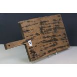 Large French Wooden Chopping Board