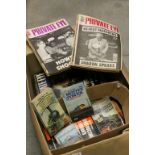 Collection of Private Eye Magazines dating from 1980's together with a Collection of Books