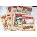 Twenty ' The Hotspur ' Comics dating from 1940's and Early 1950's