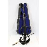 Cased "Gremlin" Electric violin with Bow