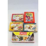 Five boxed Comic themed Diecast Corgi Classics vehicles