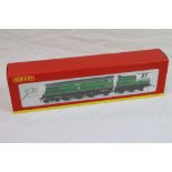 Boxed Hornby OO gauge R2283 SR 4-6-2 Battle of Britain Class Fighter Pilot Super Detail locomotive