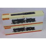 Two boxed Hornby OO gauge locomotives to include R2344 BR 0-6-0 Class Q1 Locomotive 33009