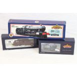 Three boxed Bachmann locomotives to include 32127 45XX Tank 450 GWR green, 32050 Class 42 Warship