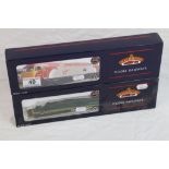 Two boxed Bachmann OO gauge DCC Ready Blue Riband locomotives to include 32752 Class 57/0 Diesel
