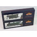 Two boxed Bachmann OO gauge Blue Ribband locomotives to include 32300 2251 Collett Goods 3202 GWR