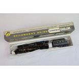 Boxed Wrenn OO gauge W2241 4-6-2 Duchess of Hamilton LMS Black locomotive