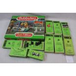 Subbuteo, eight boxed teams, some incomplete, together with boxed FA Cup, Training Kit B & an