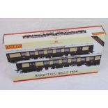 Boxed Hornby OO gauge R2987 Brighton Belle 1934 DCC Ready Train Pack complete with both cars