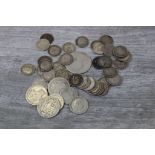Small bag of UK pre 1920 Silver coinage