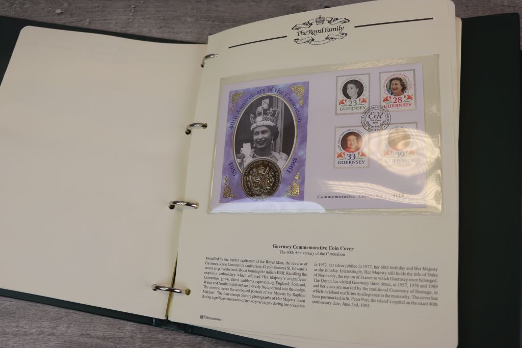 Album of Royal Family Coin covers plus another Album of Bird Preservation Council World coin covers - Image 8 of 10