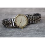 Ladies stainless steel Omega De Ville Quartz wristwatch, cal 1379, eight jewels, ETA movement 210011