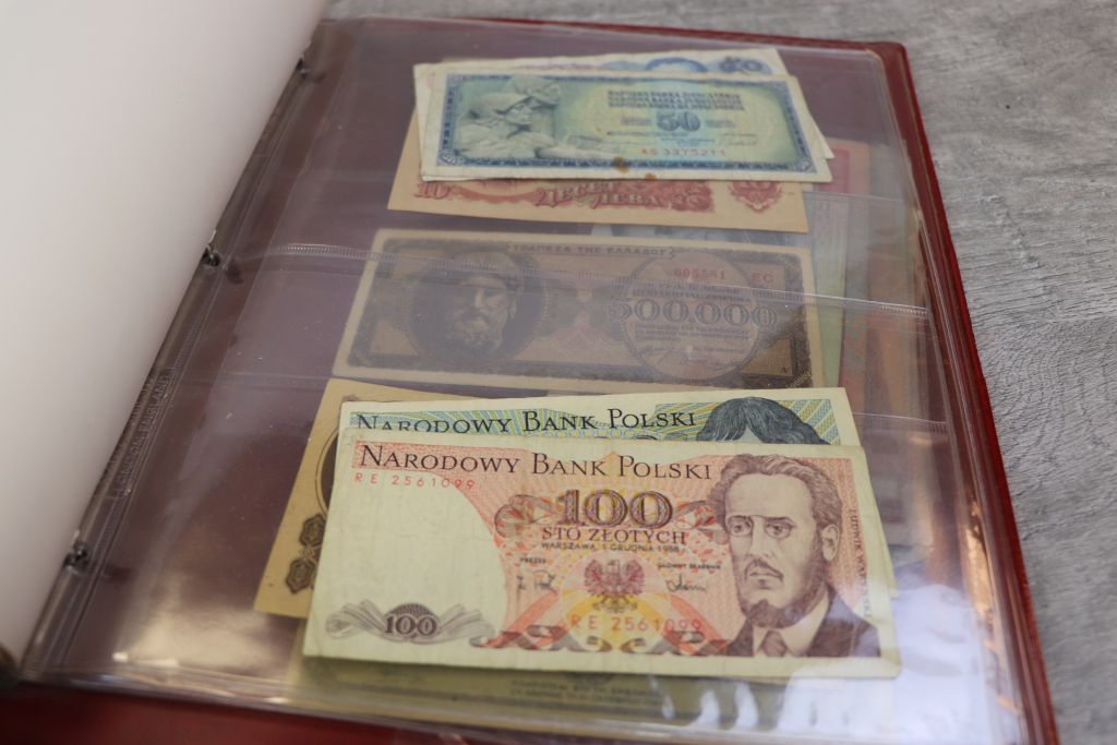 Album of Mixed World Banknotes to include WW2 issue - Image 11 of 14