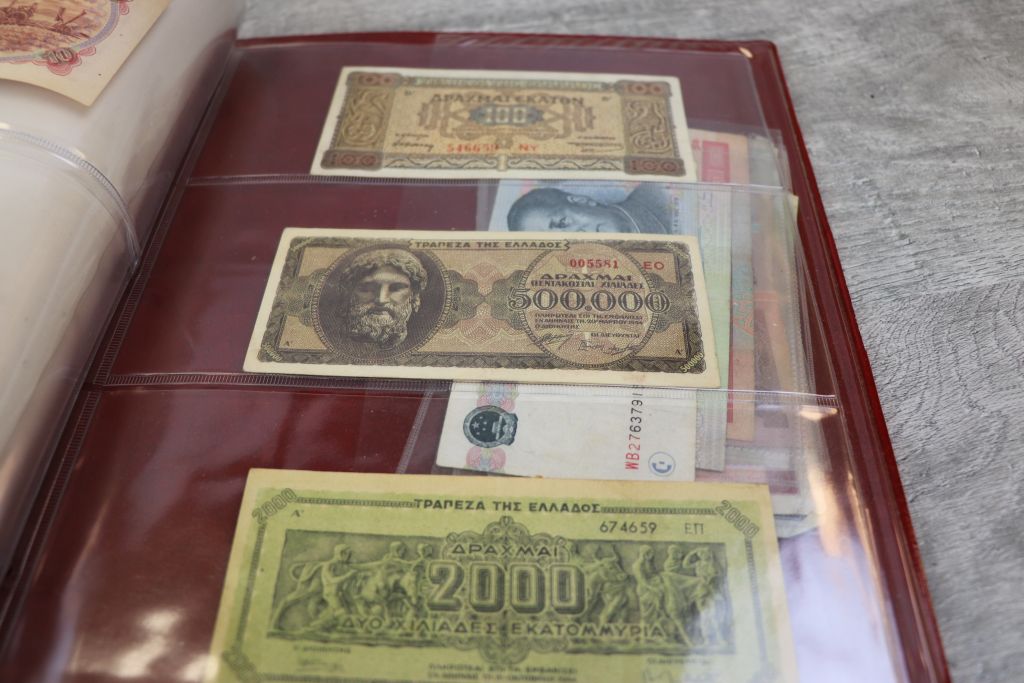Album of Mixed World Banknotes to include WW2 issue - Image 13 of 14