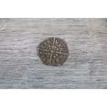 Edward III Hammered Silver Groat with clipped edges