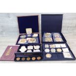 Group of collectors Coins & medallions etc to include; Defining Moments of WWII, Nuie Islands Silver