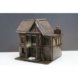 Vintage Model of ' The Swan ' Public House, 24cms high