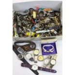 Box of Mixed Wristwatches