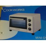 Cookworks Mini oven boxed and un-used mini oven