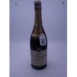 Single bottle of Heidsieck & Co dry Monopole, 1955 vintage, containing a nice level for age, high on