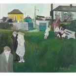 Gill WATKISS (British b. 1938) 'St. Just Park', Acrylic on board, Signed, titled & dated 1978 on