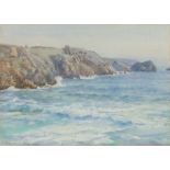 Edmund GOULDSMITH (British 1852-1932) Coastal Landscape, Watercolour, Signed lower left, 9.5" x 13.