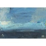 Judy BUXTON (British b.1961) 'Sea Blues I', Oil on board, Signed, titled & dated 2005 to verso,