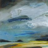 Belinda REYNELL (b.1969) Tide Coming In, Oil on panel, Signed and titled verso, Signed with initials