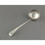 A George III silver Old English pattern soup ladle, George Smith & William. Fearn, London 1790,