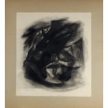 Guy WORSDELL (British 1908-1978) Abstract, Indian ink on paper, Signed lower left, 21" x 16.5" (53cm