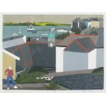 Peter DAVIS (b. 1953) Falmouth, Lithograph, Signed, numbered 2/5, titled and dated 2012 in pencil,