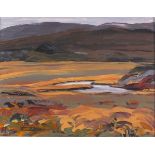 Rosemary CARR (British b.1932) 'Ambers and Reds for the start of November, Gowla River' (