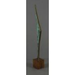 Chris BUCK (British b.1956) Sail, Bronze sculpture, Inscribed, signed & dated 2007 to base, 20.5"