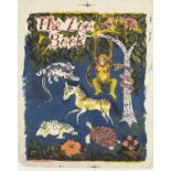 Pat ALGAR (British 1939-2013) A small quantity of watercolours & colours prints, (beach scenes,