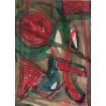 Reginald J. LLOYD (British b.1926) Red Assembly, Watercolour, Titled, signed & dated 1963 verso,