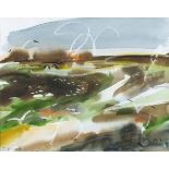 Jessica BRIGHT (British b. 1950) Hayle Estuary 3, Mixed media, Signed lower left, signed, titled and