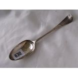Early George III Hanoverian pattern table spoon. 1766.