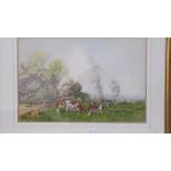 HUTTON MITCHELL - Cattle grazing – 14 x 20 Signed