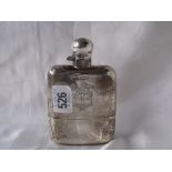 Hip flask 3” wide Sheff .1911 By JDS 200g