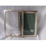 Large rectangular photo frame 12” high Birm. And another