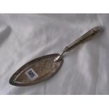 Georgian OE thread fish slice 10” long Lon. 1795