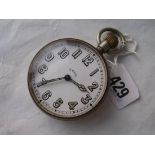 Metal case goliath pocket watch