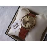 Rotary gents 9ct wrist watch