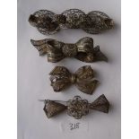 Quantity of silver filigree jewellery