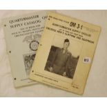 Two Quartermaster supply catalogue (reprint's)