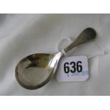 Another plain caddy spoon. Birm 1926 by LNS