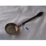 Continental sifter ladle 9” over turned handle