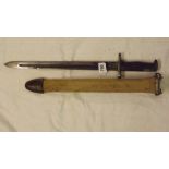 A M1905 M1 (long type) bayonet