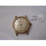 Gents 9ct Smiths Everest wrist watch